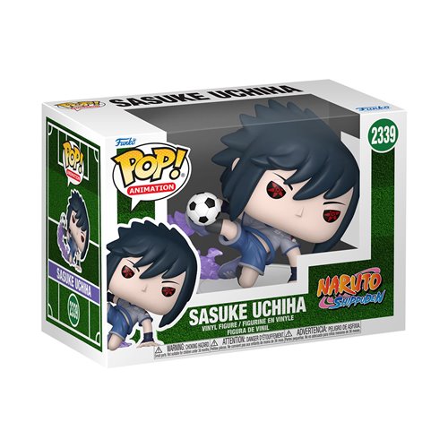 Naruto: Shippuden Sasuke Uchiha Soccer Funko Pop! Vinyl Figure #2339