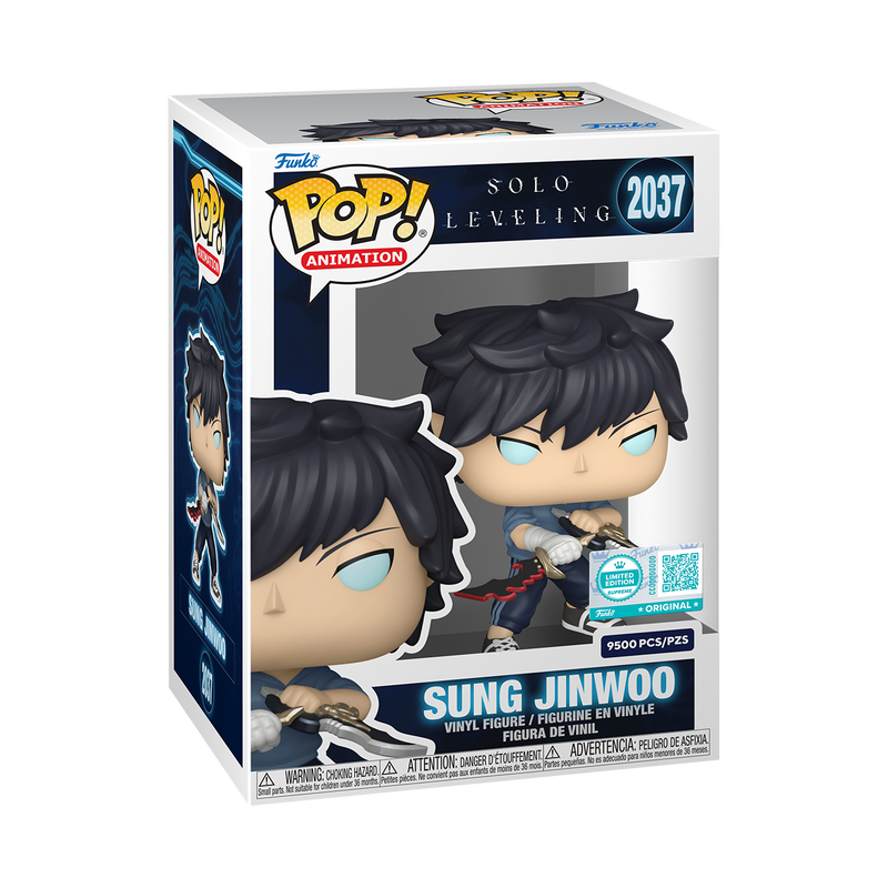 Solo Leveling Sung Jinwoo Funko Pop! Vinyl Figure #2037 LE 9500 Pcs