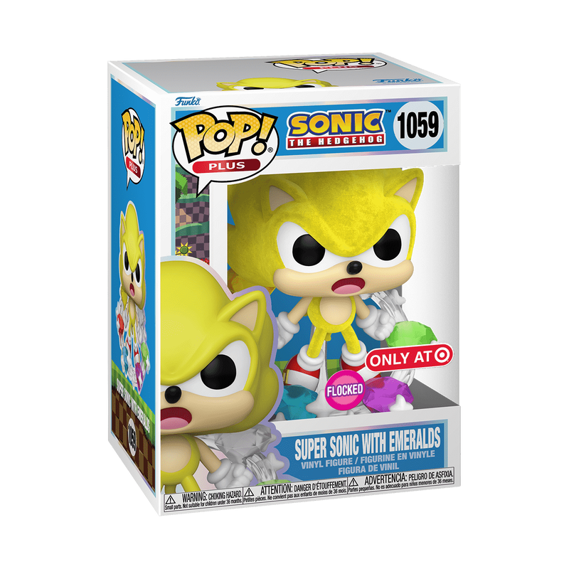Sonic The Hedgehog: Sonic With Emeralds Funko Pop! Vinyl Figure #1059