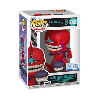 Kaiju No. 8 Soshina Hoshina Vs Kaiju No. 10 Funko Pop! Vinyl Figure #2251 - Chalice Exclusive