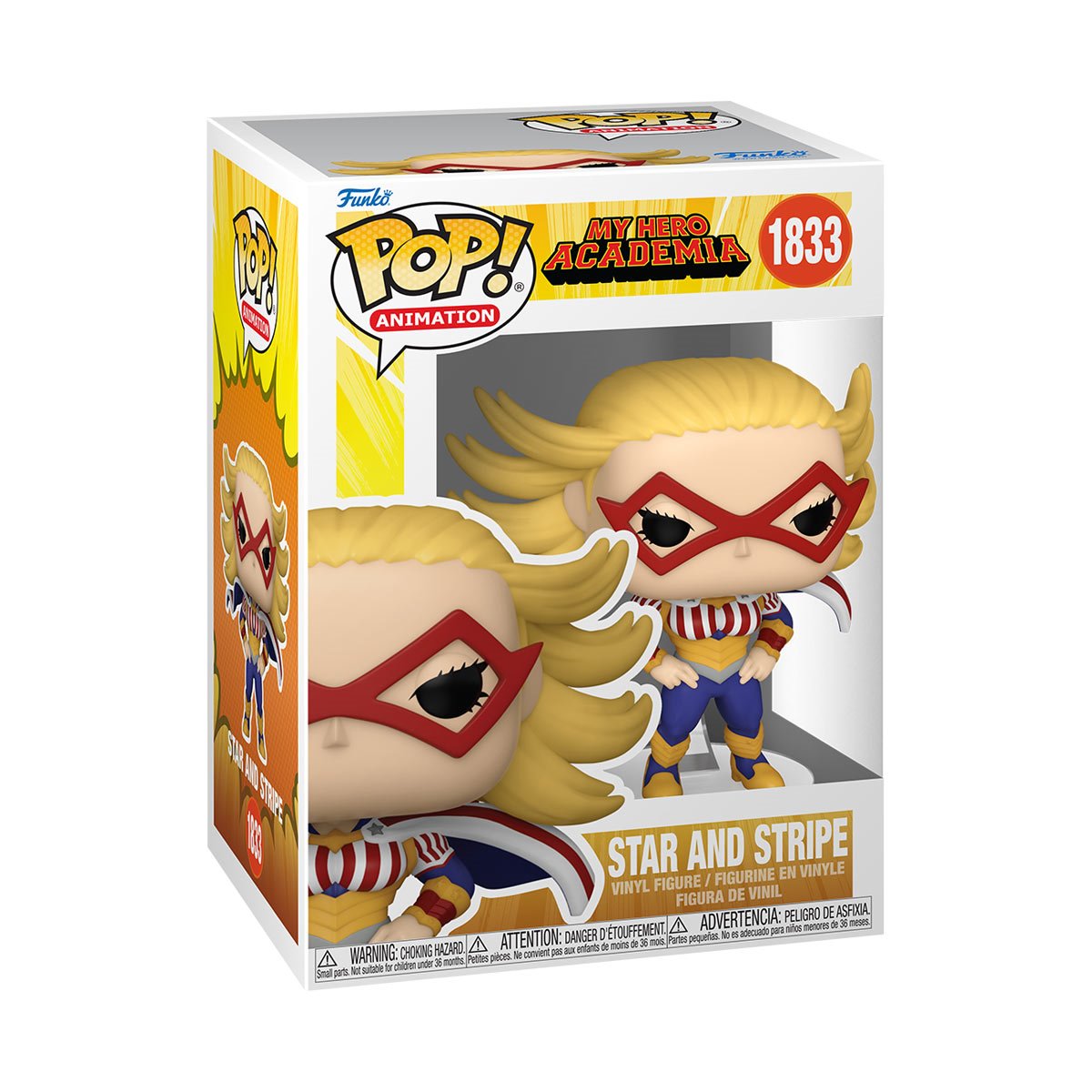 My Hero Academia Star & Stripe Funko Pop Vinyl Figure #1833