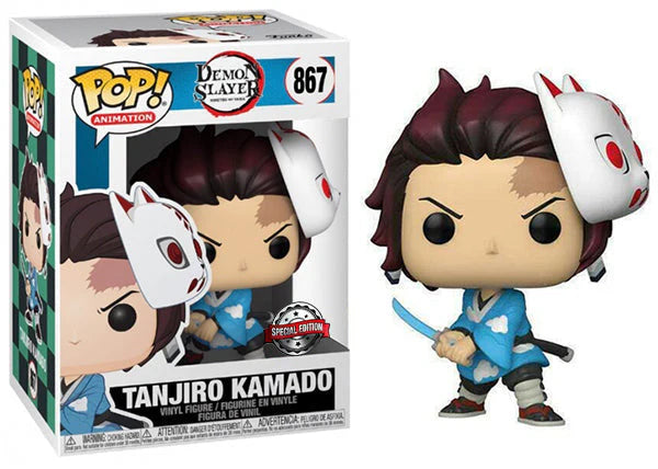 Demon Slayer: Kimetsu no Yaiba Tanjiro Kamado Funko Pop! Vinyl Figure #867 Special Edition