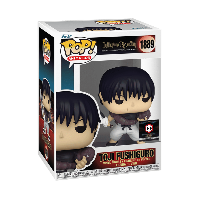 Jujutsu Kaisen Toji Fuhiguro Funko Pop! Vinyl Figure #1889 - Chalice Exclusive