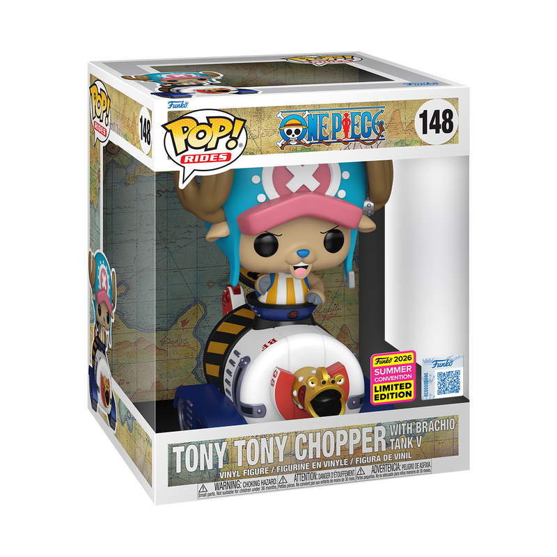 Tony Chopper W/ Brachio Tank V Funko Pop! Vinyl Figure #132 SDCC 2025 Shared