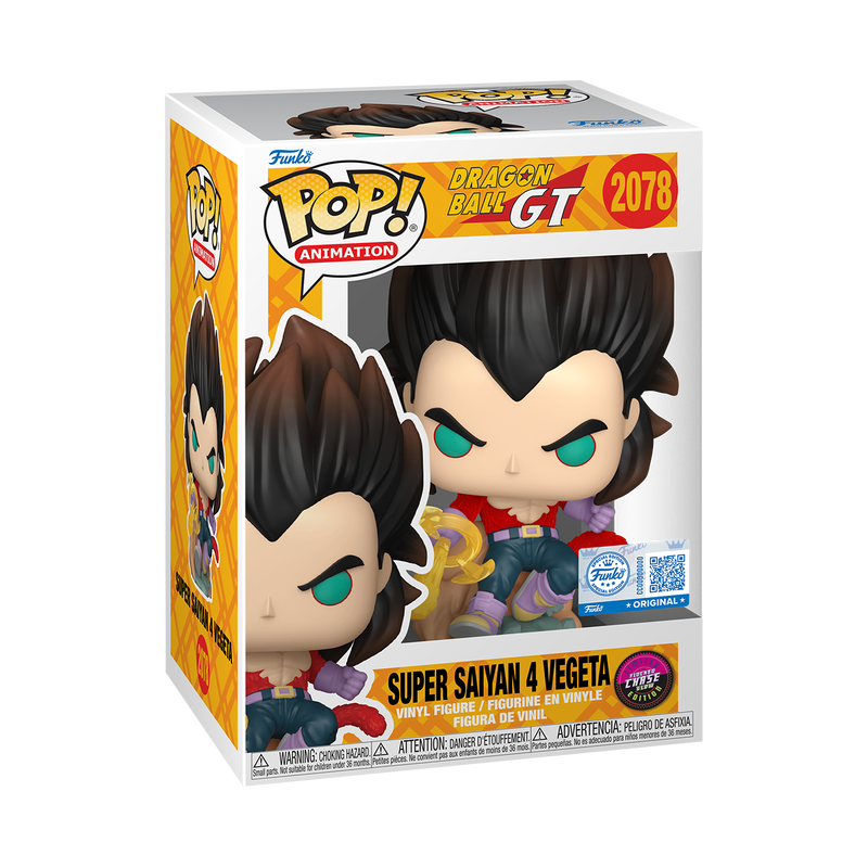Dragon Ball GT: Super Saiyan 4 Vegeta Funko Pop! #2078 Chase Pre-release: Chalice Exclusive
