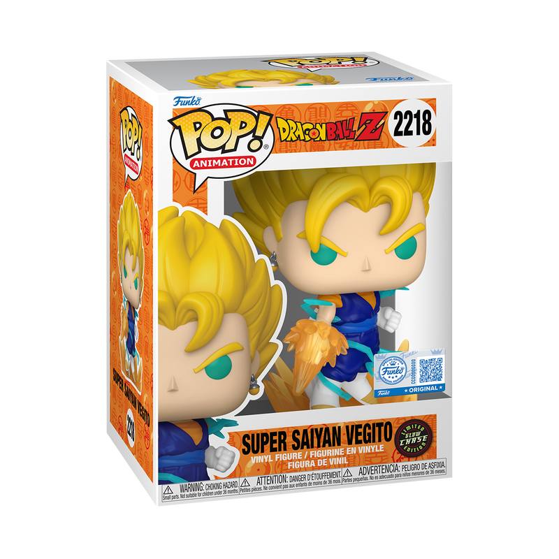 Dragon Ball Z Super Saiyan Vegito Funko Pop! #2218 Chase Pre-Release - Chalice Exclusive