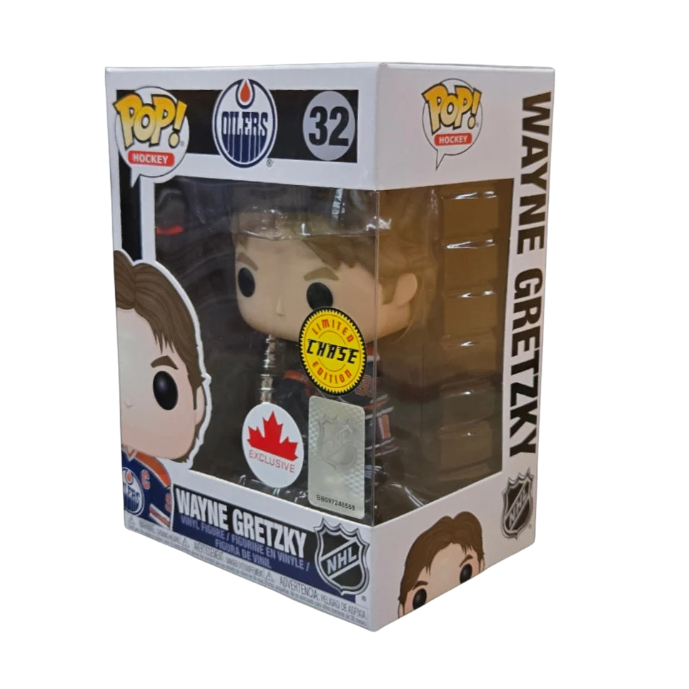 Oilers: Wayne Gretzky Funko Pop! #32 NHL Canada Exclusive Chase