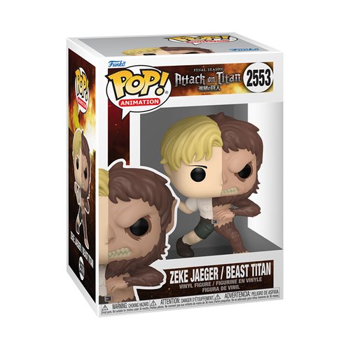 Attack on Titan: Zeke Jaeger/Beast Titan Funko Pop! Vinyl Figure #2553