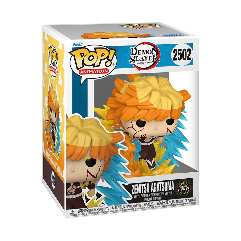Demon Slayer Movie Zenitsu Funko Pop! Premium Vinyl Figure #2502 Chase
