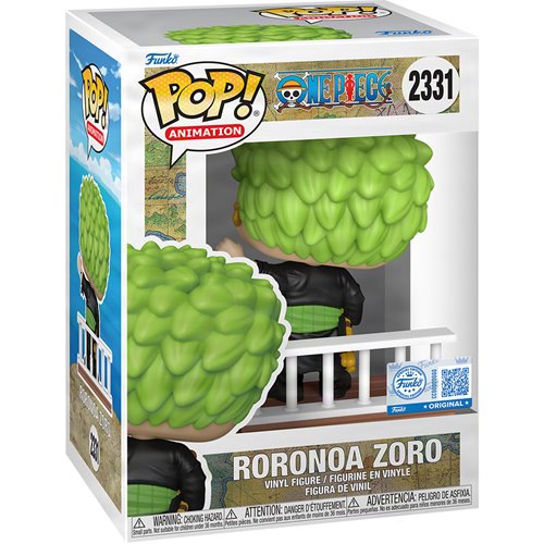 One Piece Straw Hat Pirates Roronoa Zoro Funko Pop! Vinyl Figure #2331 - Entertainment Earth Exclusive