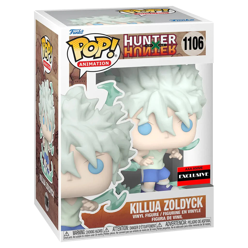 Hunter x Hunter Killua Zoldyck Funko Pop! Vinyl Figure #1106 - AAA Exclusive