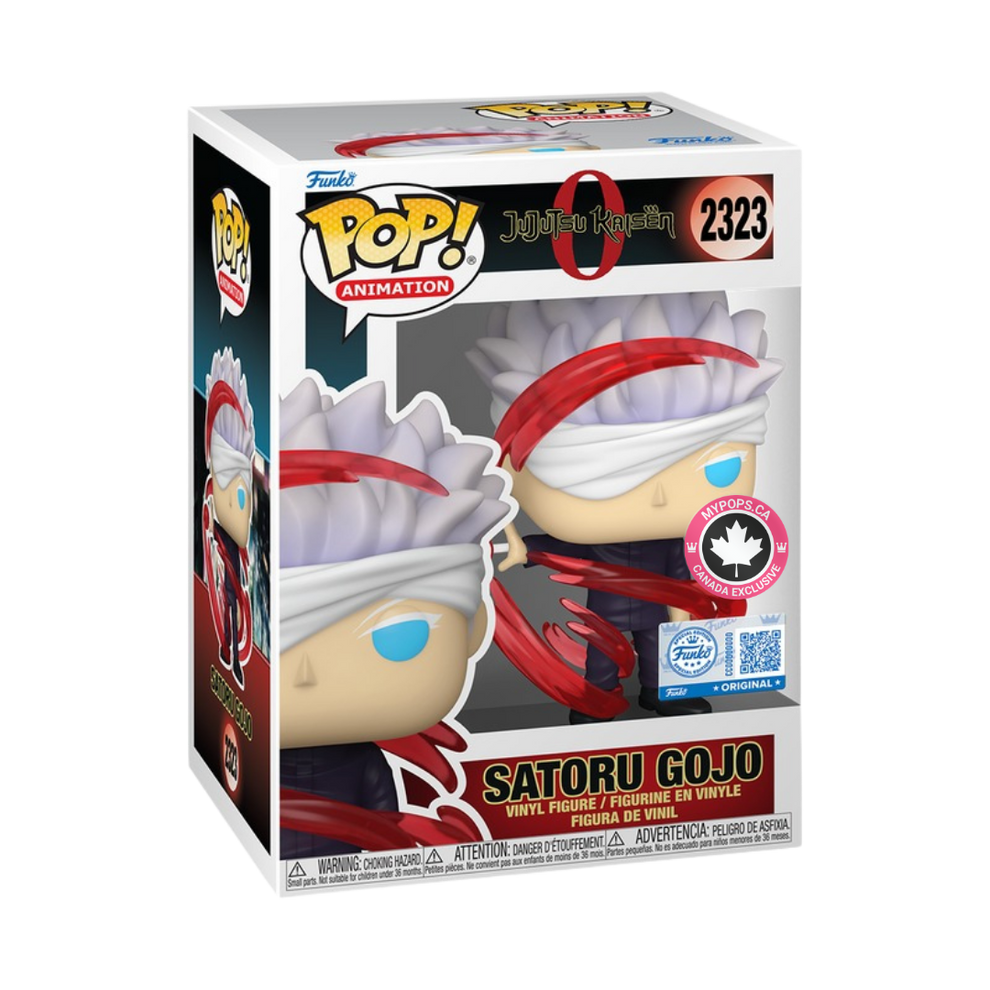 Jujutsu Kaisen Satoru Gojo Funko Pop! Vinyl Figure #2323 Canada Exclusive