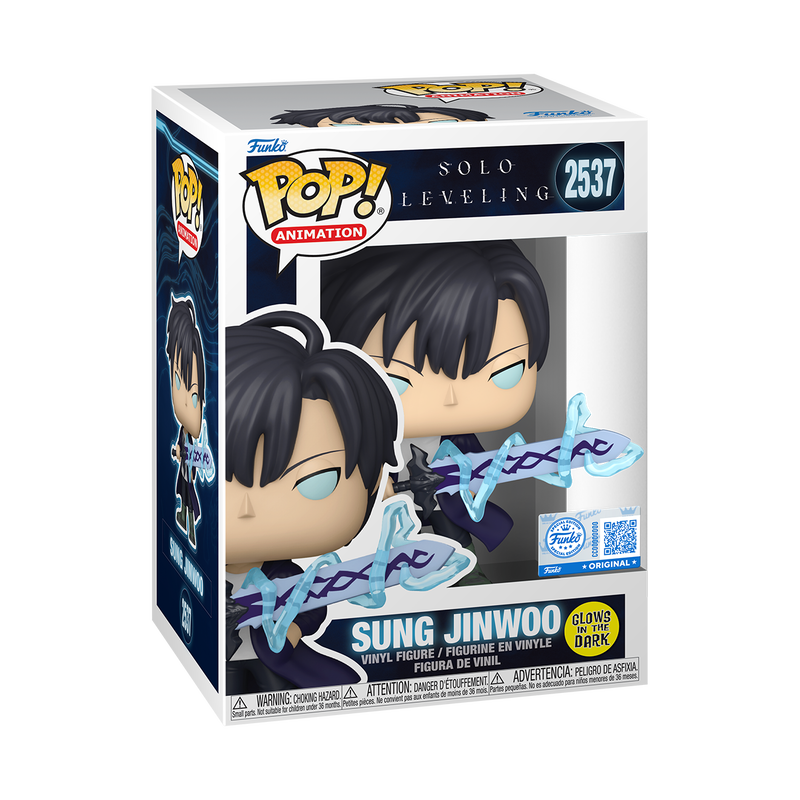 Solo Leveling: Sung Jinwoo (GITD) Funko Pop! Vinyl Figure #2537
