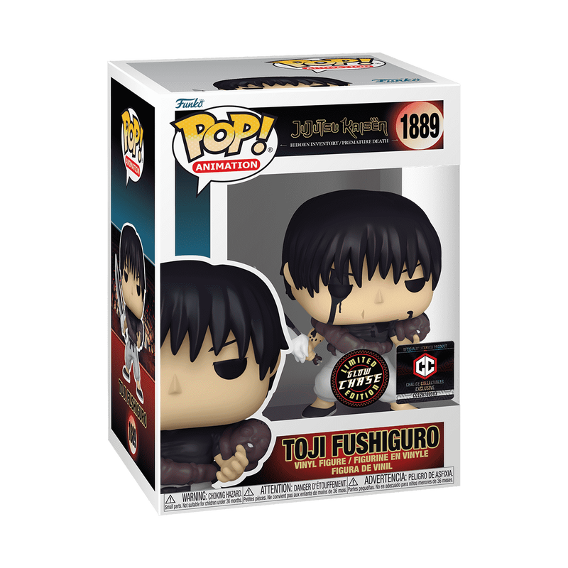Jujutsu Kaisen Toji Fuhiguro Funko Pop! Vinyl Figure #1889 Chase - Chalice Exclusive