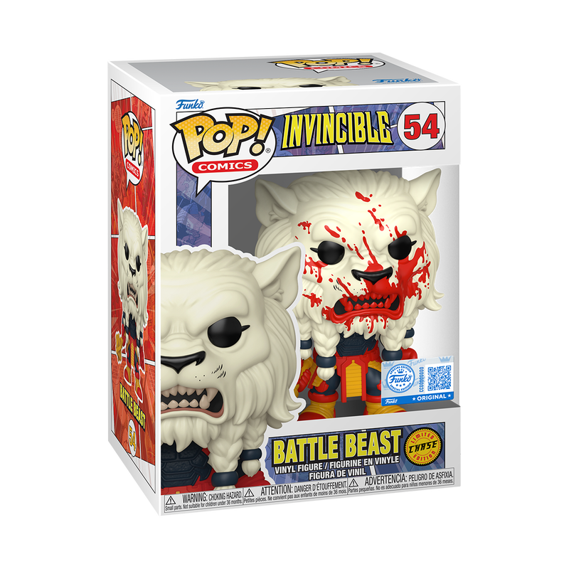 Invincible: Battle Beast Funko Pop! Vinyl Figure #54 Chase - Chalice Collectable Exclusive